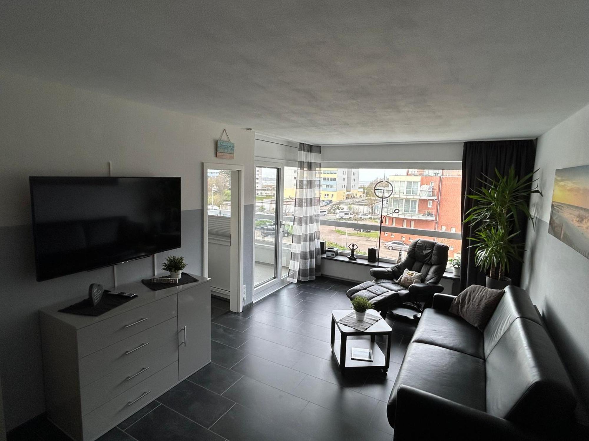 Frische Brise Ferienwohnung Mit Meerblick Куксхафен Экстерьер фото